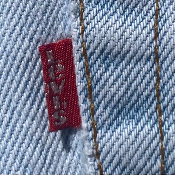 VTG 90’s Levis 532 Distressed Denim Jeans Women’s Size 30 Inch Waist USA Made - Picture 8 of 9